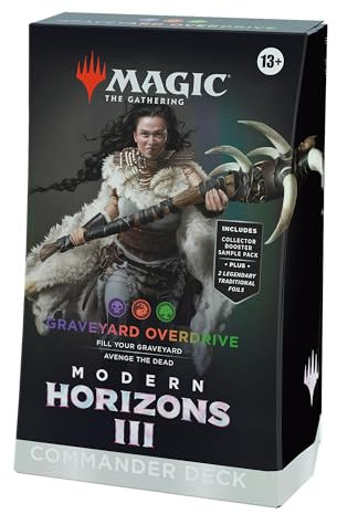 Mazo de Commander de Horizontes de Modern 3, de Magic: The Gathering - Graveyard Overdrive (Version Anglaise)
