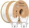 Creality Official Hyper PLA Filament Weiß+Weiß 2KG, 3D Drucker Filament für Hochgeschwindigkeitsdruck, langlebig und widerstandsfähig, glatt, Überhang Leistung Maßgenauigkeit +/-0.03mm, 2 Rollen