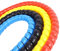 Spiral Wickeln 2 Meters 8mm to 16mm Cable Wire Protector Sleeve Flexible Tube Pipe Protection Winding Line Spiral Wrap Organizer Cover Schlauch Abdeckung(Color:Schwarz,Size:16mm 2 Meters)