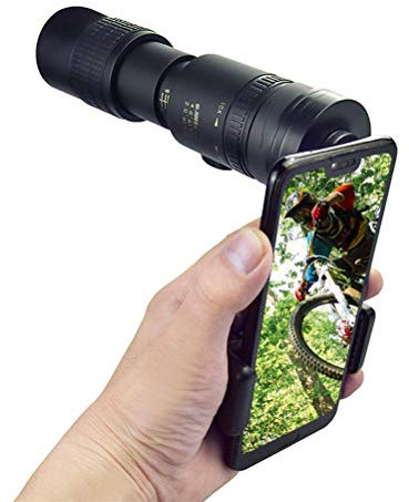 MRKU 4K 10-300X40mm Super Telezoom Monokular Teleskop Tragbares Fernglas Zoom Reise Outdoor-Aktivitäten