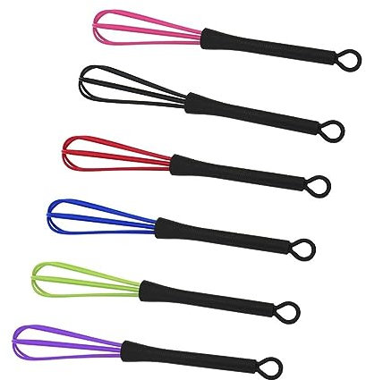 TOVINANNA 6stücke Teiliges Haarfärbe-rührer Farbige Mixer Für Friseursalons Einfach Zu Verwenden Zum Von Haarfärbepaste Blau Schwarz Rot Und Grün