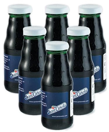 Conf. 6 Succo e Polpa Mirtillo 200 ml | Sant'Orsola