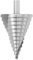 Stufenbohrer,Spiralförmig Gerilltes Bit Schrittbohrer Stahl Kegelbohrer 6-60mm-Grifflänge 13mm Für Edelstahl Bohrer für Edelstahl Metall Holz Kunststoff