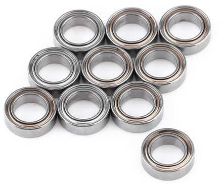 KooingTech 10 Stück MR85ZZ Kugellager, Doppelt Abgeschirmte Mini Kugellager | 5x8x2.5mm, Für 3D-Drucker, Modellbau