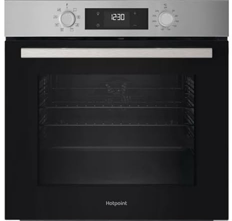 HO 255C X Class 2 Multiflow Electric Oven, Built-In Single Oven, 71L Capacity, Multiflow Fan Cooking, Plug-In Installation, Stainless Steel, A Energy Rated