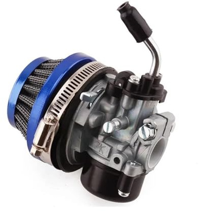 Für Moto Dirt Pocket Bike ATV 37 49 50 80 CCM Teile Wasserkühlung 2-Takt Vergaser mit Ansaugrohr AI