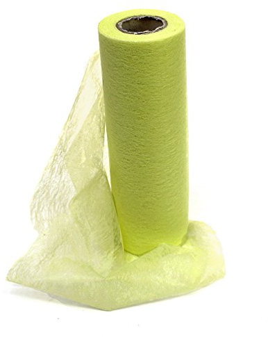 Vlies Band Dekoband Tischband Basteln Breite 23cm Länge 20 Meter Hellgrün
