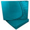 Doppelpack Microfaser Spannbetttuch/Spannbettlaken Türkis 90x200-100x200 cm - Rundumgummi (türkis, 90-100x200 cm)