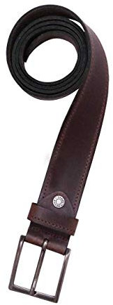 Camel Active Herren Leder Gürtel, Braun (Brown 20), 95|#675 (Herstellergröße: S)