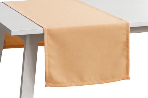 Pichler Tischwäsche Serie Panama, Peach, Größe:Tischdecke 150 x 250 cm