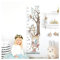 Little Deco Wandtattoo Kinderzimmer Junge Mädchen Messlatte | 150cm Fuchs REH Wald | Wandaufkleber Tiere Kinder Wandsticker Aufkleber Dekoration DL372