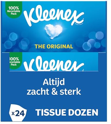 Kleenex Original Tissues - 1728 Taschentücher - 24 x 72 Stück - Vorteilspack