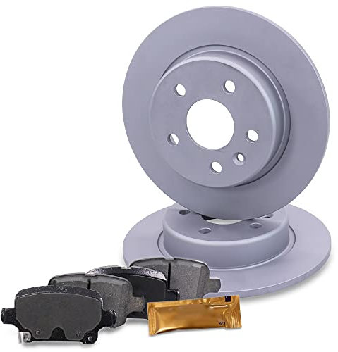 BESTPRICE BESTPRICE Bremsenset Hinterachse inkl. Bremsscheiben Ø 264 mm Voll + Bremsbeläge hinten, Kompatibel mit OPEL AMPERA-E (F17), ASTRA K (B16), ASTRA K Sports Tourer (B16)