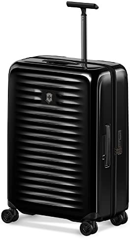Victorinox Airox Medium Hardside Case, Reisekoffer, Trolley, Leicht, Damen/Herren, 46 x 29 x 69 cm, 74 l, Schwarz