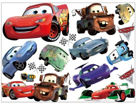 Cars 3D Aufkleber Cars Wandtattoo Cars Wandaufkleber Cars Wandsticker Cars Wandtattoo Cars Kinderzimmer Dekoration Abnehmbare Aufkleber Wall Stickers Cars