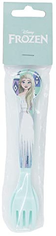 SET DI 2 POSATE PER BAMBINI. IN PLASTICA SENZA BPA | FROZEN ICE MAGIC