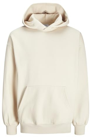 JACK & JONES Male Kapuzenpullover Einfarbig Kapuzenpullover