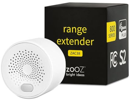 Zooz 800 Series Z-Wave Plus Range Extender and Signal Repeater ZAC38
