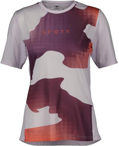 Scott W Trail Vertic S/sl Tee Lila - Lässiges rennoptimiertes Damen Mountainbike T-Shirt, Größe S - Farbe Misty Purple -