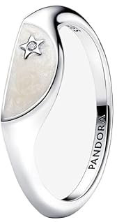 PANDORA Sterling silver Enamel Cubic Zirconia White 193325C01