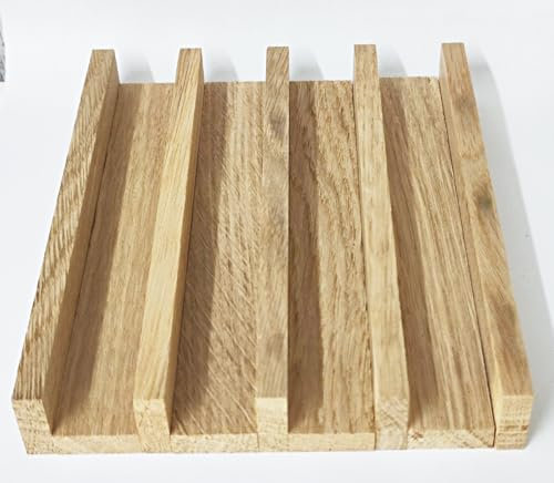 4er Kerzenverpackung Holz Rohlinge für Stabkerzen Geschenke Klötzchen