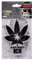 Black-Market Black Ice Leaf Maskulines Sandelholz Bergamotte Herrenduft für Auto, Auto, LKW, SUV, Fahrzeug, langlebig, Raum, Büro, Rückspiegel, hängendes Papier, Lufterfrischer (1 Stück)
