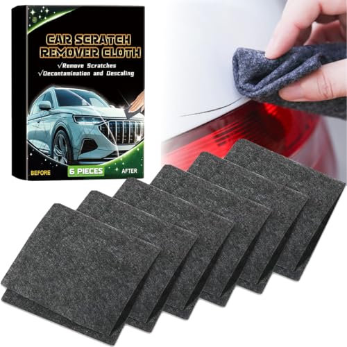 Nano Sparkle Tuch,6 Stück Nano Sparkle Tuch,Nano Sparkle Cloth,Nano Sparkle Tuch Auto Kratzer Original,Nanosparkle Cloth Für Reparatur