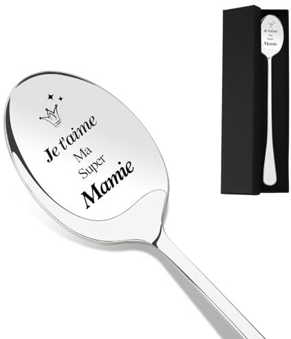 Cadeau Fete Des Grand Mere Cadeau Mamie Cadeau Grand Mere Cadeau Pour Mamie Cuillère Idee Cadeaux Mamie Anniversaire Cadeau Pour Grand Mere Anniversaire Cadeau Noel, Saint Valentin Pour Mamie