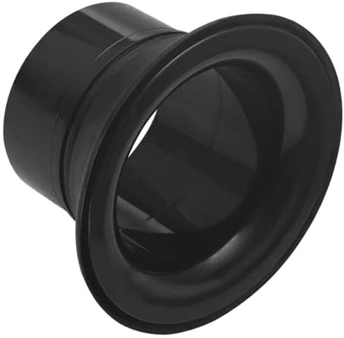 XUEYEGONGJI Bass -Drum Enhancer, Einstellbarer Drumverstärker, tragbarer praktischer ABS -Kunststoff -Bass -Lautsprecher für Percussion -Zubehör, Schwarz, Lautsprecher