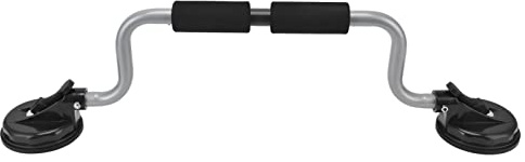 Kayak Roller Load Assist Aluminum 77.5cm x 24cm Two Angles for Kayaks Canoes Vehicles Strong Suction Cups Closed Cell Foam (Silver)