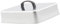 rockible Coperchio per Fusione di Formaggio, Coperchio per Hamburger, Coperchio per Griglia Rettangolare, Coperchio per Griglia Universale in Acciaio Inox per, 22.4x18.4x6.6 Cm