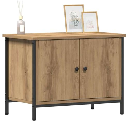 vidaXL TV Cabinet 60 x 35 x 45 cm Artisan Oak Engineered Wood