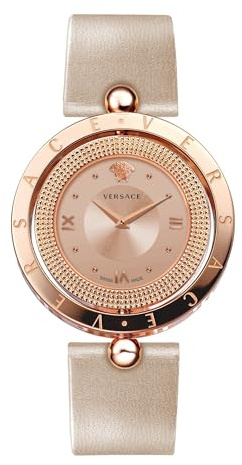 Versace Damen Uhr Armbanduhr Eon VE7901323 Leder
