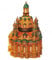 Wurm - Lichthaus Serie Frauenkirche Dresden Porzellan, 17x16x26 cm L/B/H