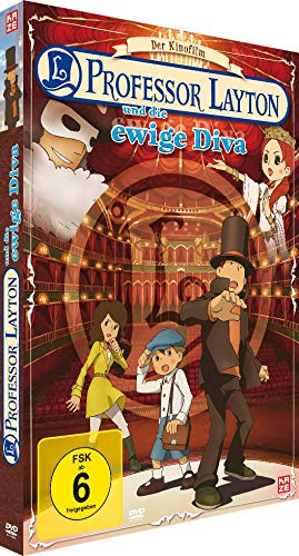 Professor Layton und die ewige Diva - Der Film - [DVD]