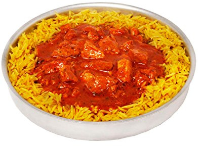 Wayfayrer Chicken Tikka & Rice 300g Ready to Eat, Hot or Cold, Meal Pouch Recommended for Duke of Edinburgh's Award Expeditions, Camping, Hiking, Fishing and Outdoor Adventures