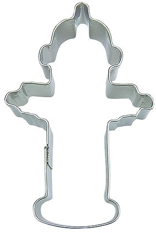 Städter Ausstechform, Edelstahl, Silber, 7 cm