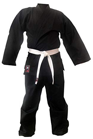 Budodrake Karateanzug Bushido Extra schwarz