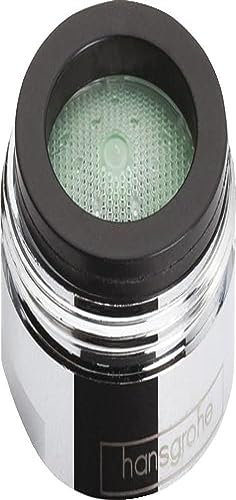 hansgrohe wassersparender Luftsprudler Wasserhahn, mit Durchflussbegrenzer 5 l/min, 1 Stück, M24x1, Strahlregler, Perlator für Wasserhähne