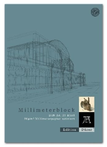 Millimeterpapierblock A4 25BL