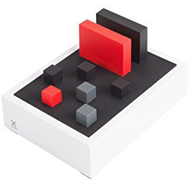 Xtorm XPD05 Pixl Power Hub (Weiss-Rot, 4.5A, 4xUSB, Farbwahl, Docking station für Tablets, Smartphones Samsung, iPhone, iPad)