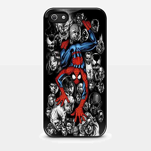spiderman movie collage art for iPhone 5/ 5s Black case