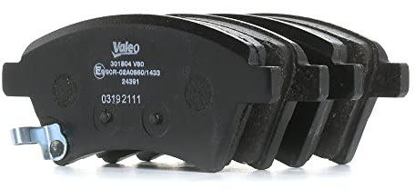 VALEO - Bremsbelagsatz - 301804-4er Set - Vorderachse - Voll ausgestattet mit montiertem und nicht montiertem Zubehör