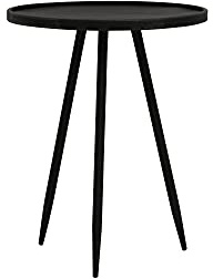 Light & Living Beistelltisch Envira - Zink - Ø39,5cm - Rund - Metall - Couchtisch - Sofatisch - Kleiner Tisch für Wohnzimmer & Schlafzimmer