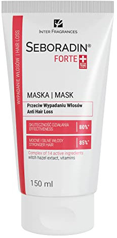 Seboradin Forte Haarmaske Gegen Haarausfall Haarkur für Starkes Gesundes Dickes Haar Haarpflege-Maske zum Haarwachstum-Beschleunigen Gegen Haarausfall Damen Herren 150 ml