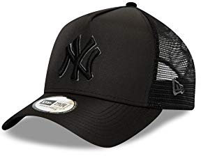 New Era New York Yankees Cap MLB Trucker Kappe Basecap Baseball Schwarz - One-Size