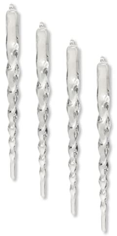 DARO DEKO Acryl Eiszapfen 20cm 4 Stück - Ornamente