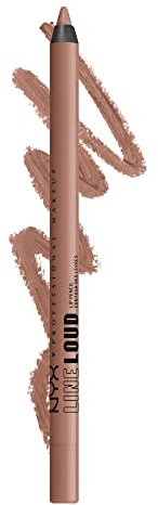NYX Professional Makeup Lipliner, Mattes Finish, Kuss- und farbecht sowie wischfest, Langanhaltend, Line Loud, 05 Global Citizen