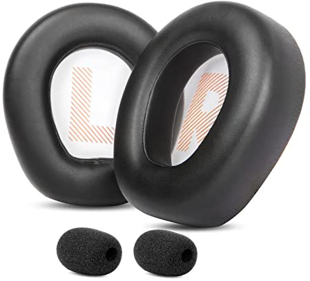 TaiZiChangQin Ohrpolster Kissen Memory Foam Ohrpolster Ersatz Kompatibel mit JBL Quantum 200 300 Q200 Q300 Gaming Kopfhörer (Protein Leder)
