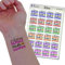 FEENSTAUB Temporäre Klebetattoos Ferienbeginn, Geschenk Sommerferien, Zeugnis Geschenk, Kindertattoos zum Aufkleben, Geschenk zum Zeugnis, Feriengeschenk Grundschule, Lehrer Geschenk